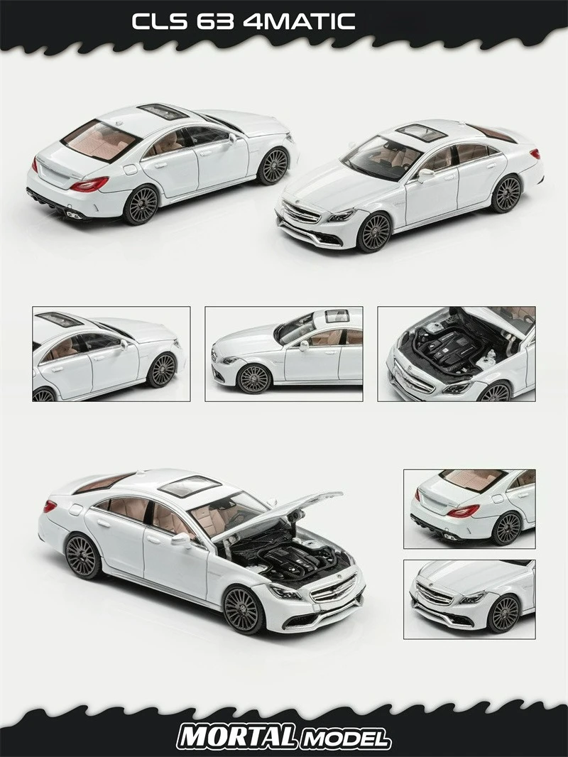 MORTAL 1:64 CLS 63 Mk2 C218 Sedan Diecast Model Car
MORTAL 1:64 CLS 63 Mk2 C218 Sedan Diecast Model Car