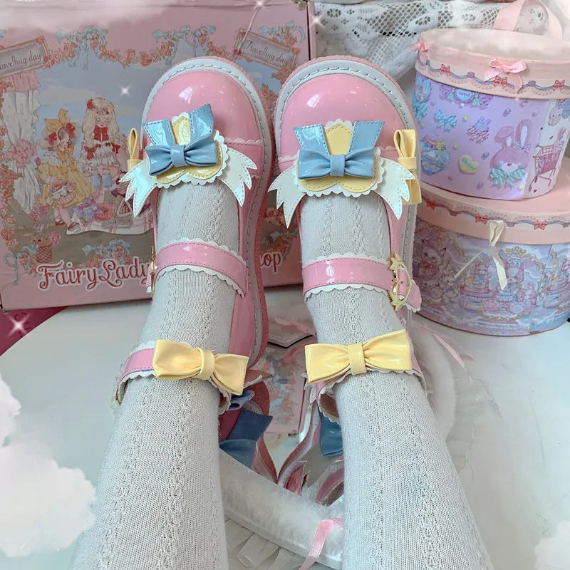 Milk Candy Super Sweet Lolita Original Flat Cute Big Head Doll Shoes Round Head Girl Student Single Shoes Girl Tea Party Shoes
Milk Candy Super Sweet Lolita Original Flat Cute Big Head Doll Shoes Round Head Girl Student Single Shoes Girl Tea Party Shoes