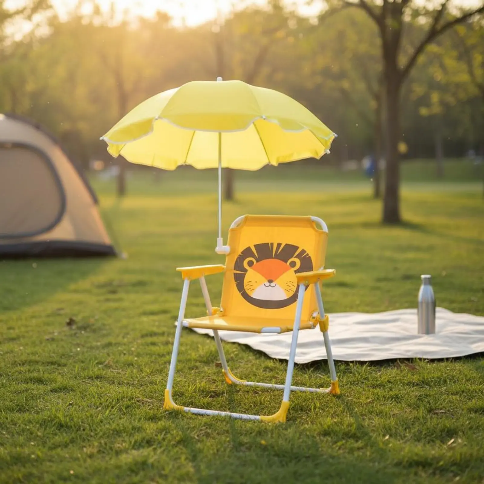 Children's Portable Chair with Sun Shade Foldable Kids Beach Chair with Umbrella Lightweight No Assembly Required
Children's Portable Chair with Sun Shade Foldable Kids Beach Chair with Umbrella Lightweight No Assembly Required