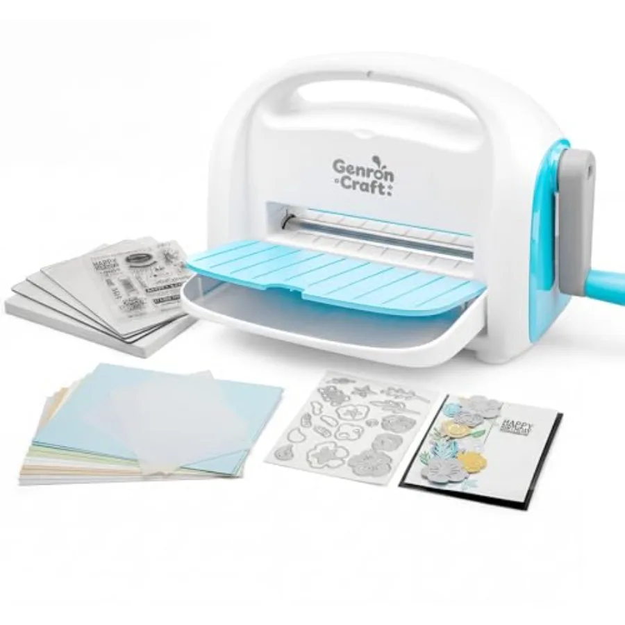 Manual Die Cutting Machine for Paper Carft, Embossing Machine kit for Beginner, 6inch openning
Manual Die Cutting Machine for Paper Carft, Embossing Machine kit for Beginner, 6inch openning