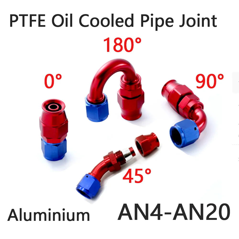 1 Pcs AN4/6/8/10/12/1 6/20 Straight 0°/45°/90°/180° Degree PTFE Oil Fuel Swivel Hose End Fitting Oil Hose End Adaptor Red Blue
1 Pcs AN4/6/8/10/12/1 6/20 Straight 0°/45°/90°/180° Degree PTFE Oil Fuel Swivel Hose End Fitting Oil Hose End Adaptor Red Blue