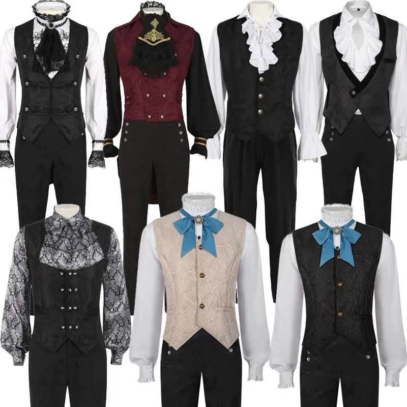 Men's Halloween Costume Medieval Peasant Clothes Renaissance Period Women's Shirt Drama Female Model Traditional Chinese Clot...
Men's Halloween Costume Medieval Peasant Clothes Renaissance Period Women's Shirt Drama Female Model Traditional Chinese Clot...