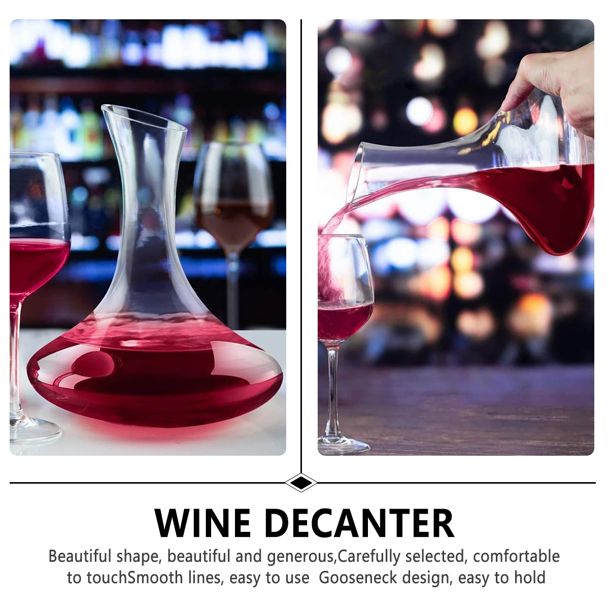 1Pcs Wine Decanter Enhancer Fast Aerator Home Decoration Premium Glass Oxygenator Red Wine Distributor Drink Dispenser
1Pcs Wine Decanter Enhancer Fast Aerator Home Decoration Premium Glass Oxygenator Red Wine Distributor Drink Dispenser