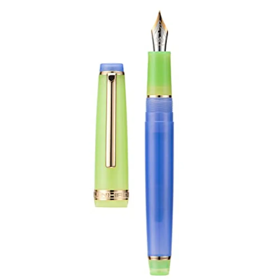 Jinhao 82 Acrylic Fountain Pen, Iridium Medium Nib with Ink Converter, Vintage Cornflower Blue Contrast Color Classic Design Sm
Jinhao 82 Acrylic Fountain Pen, Iridium Medium Nib with Ink Converter, Vintage Cornflower Blue Contrast Color Classic Design Sm