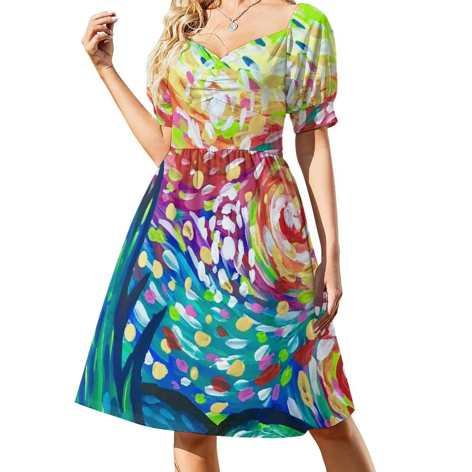 Colorful Starry Night Dress long dress women women's dresses luxury woman dress dress
Colorful Starry Night Dress long dress women women's dresses luxury woman dress dress