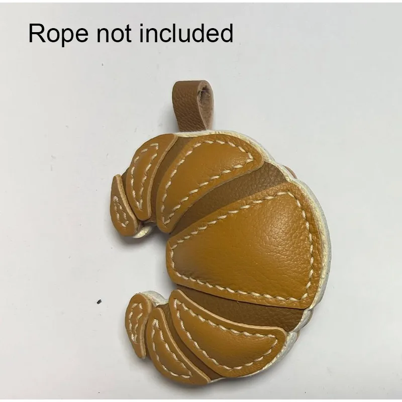 Brand Luxury Genuine Leather Croissant Pendant Cute Dachshund Personalized Baseball Car Keychain Couple Woven Decorative Pendant
Brand Luxury Genuine Leather Croissant Pendant Cute Dachshund Personalized Baseball Car Keychain Couple Woven Decorative Pendant