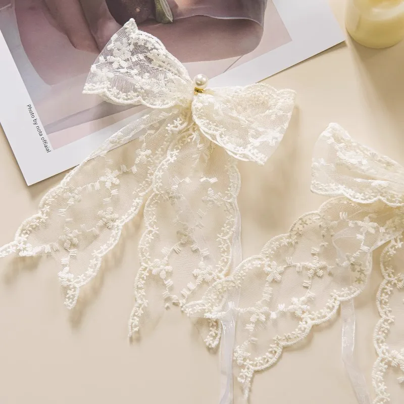 A pair of Curtain Tiebacks,Lace Bow Tiebacks for Curtains, Light Luxury Sheer Curtain Tiebacks with Beige Tie Cords
A pair of Curtain Tiebacks,Lace Bow Tiebacks for Curtains, Light Luxury Sheer Curtain Tiebacks with Beige Tie Cords