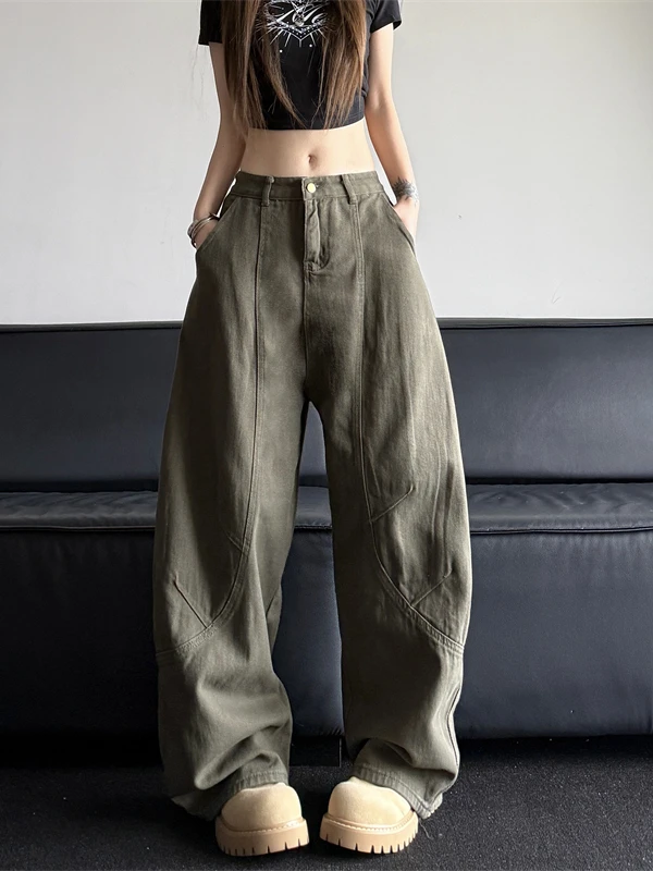 American Retro Waed Pure Cotton Knife Work Pants Loose Street Sle Wide Leg Pants Casual Loose Fit Trendy Men's Jeans
American Retro Waed Pure Cotton Knife Work Pants Loose Street Sle Wide Leg Pants Casual Loose Fit Trendy Men's Jeans