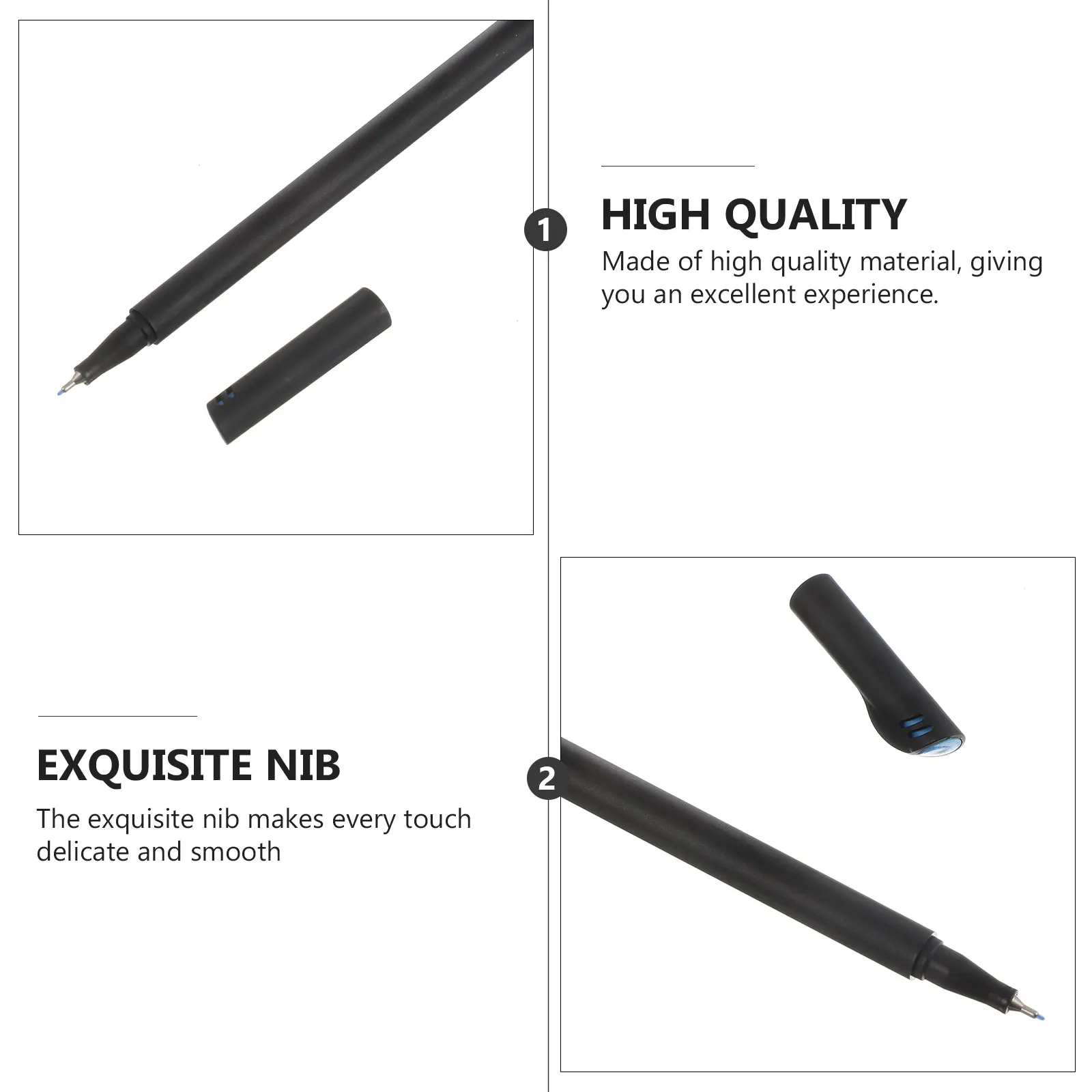 48 Pcs Color Hook Line Pen Detail Painting Pens Watercolor Mark Handbook School Brush Drawing Plastic
48 Pcs Color Hook Line Pen Detail Painting Pens Watercolor Mark Handbook School Brush Drawing Plastic