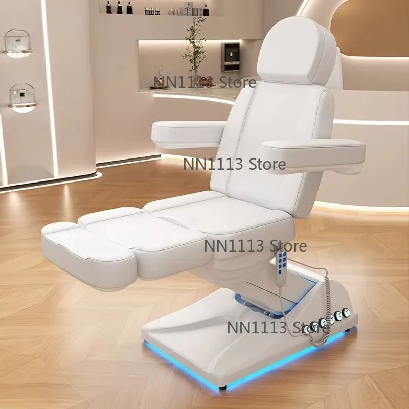LED Light Base Massage Bed Foot Control 3 Motors High Load-Bearing Synthetic Leather Commercial Hotel Salon Furniture
LED Light Base Massage Bed Foot Control 3 Motors High Load-Bearing Synthetic Leather Commercial Hotel Salon Furniture