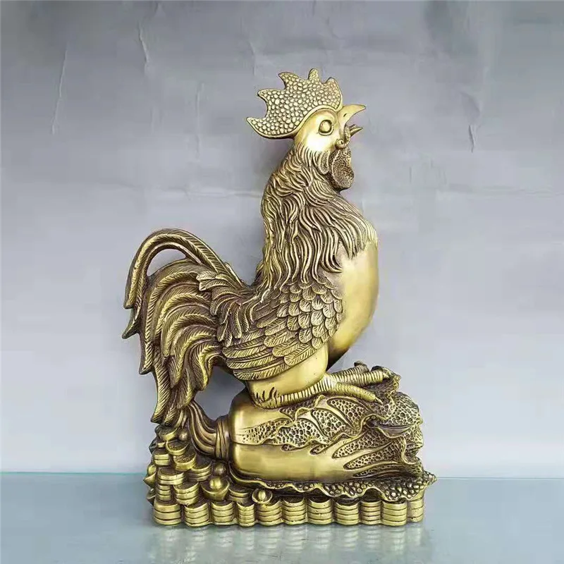 Guyunzhai, латунное украшение петуха, слиток, знаки зодиака, курица, ювелирные изделия
Guyunzhai, латунное украшение петуха, слиток, знаки зодиака, курица, ювелирные изделия