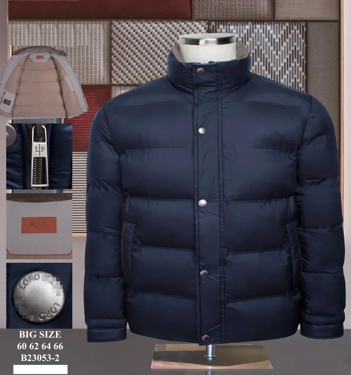 BILLIONAIRE BLKA CPTG Jacket big size 60-66 men 2024 Autumn winter New thick comfort Warm Zipper high quality Coat
BILLIONAIRE BLKA CPTG Jacket big size 60-66 men 2024 Autumn winter New thick comfort Warm Zipper high quality Coat