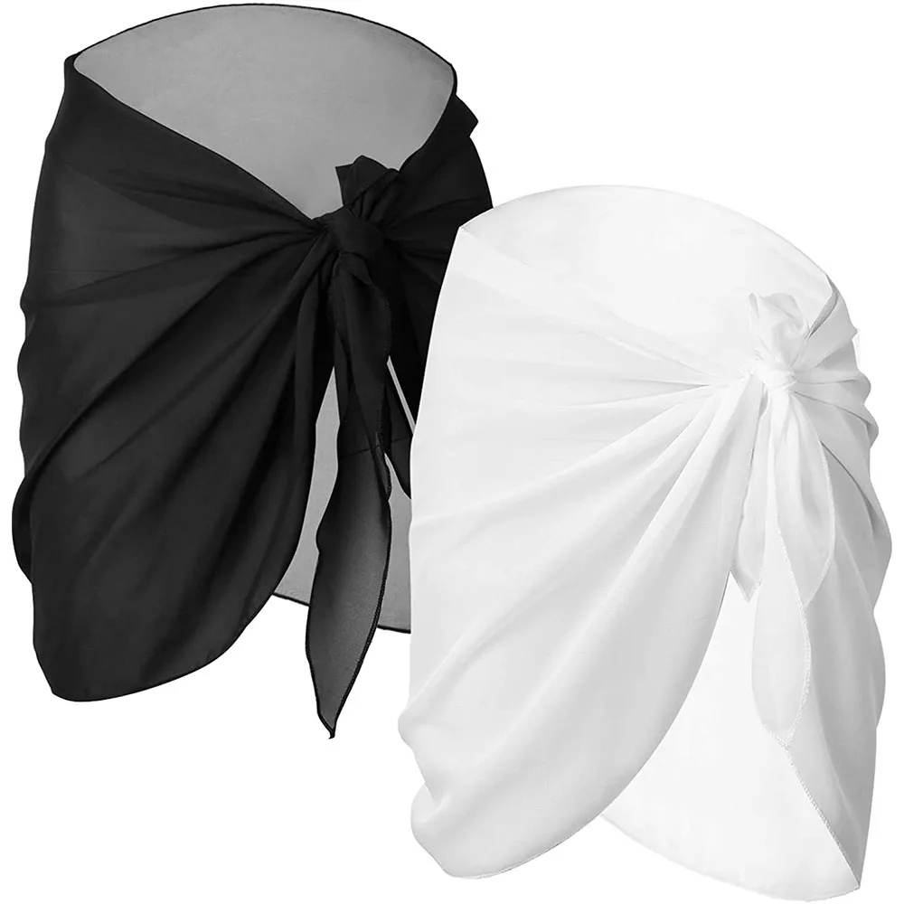 Women Chiffon Short Sarongs Bikini Cover Ups Beach Swimsuit Bathing Suit Wrap Skirt for Swimwear
Women Chiffon Short Sarongs Bikini Cover Ups Beach Swimsuit Bathing Suit Wrap Skirt for Swimwear