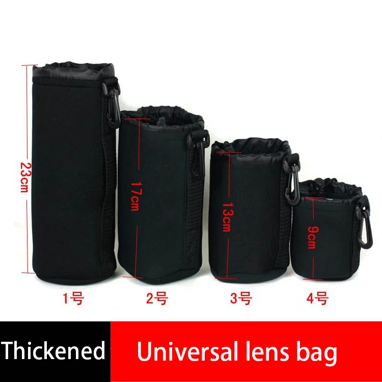 BIZOE SLR Camera Lens Video Bag Barrel Sleeve Bag Barrel Portable Protection thickenfor Canon Sony storage bag
BIZOE SLR Camera Lens Video Bag Barrel Sleeve Bag Barrel Portable Protection thickenfor Canon Sony storage bag
