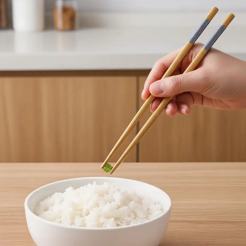Blue-Edged Bamboo Chopsticks 10 Pairs Reusable Food-Grade Smooth Elegant for Daily Dining Sushi Restaurant Household
Blue-Edged Bamboo Chopsticks 10 Pairs Reusable Food-Grade Smooth Elegant for Daily Dining Sushi Restaurant Household