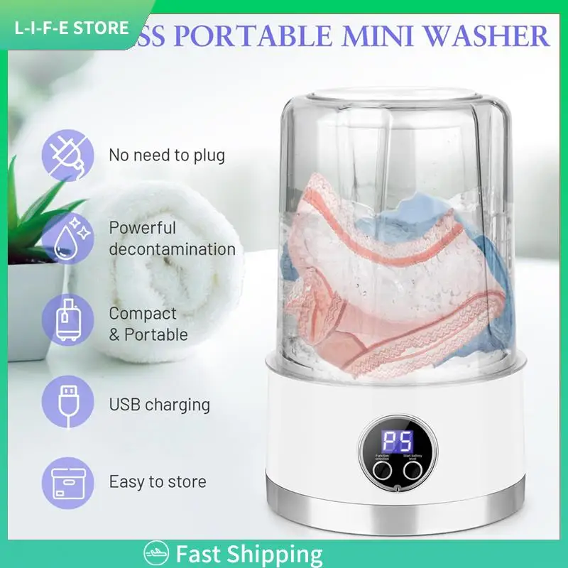 Washing Machine Rechargeable Washing Machine 3000 Mah Compact Deep Cleaning Underwear Suitable For Apartments-AA98
Washing Machine Rechargeable Washing Machine 3000 Mah Compact Deep Cleaning Underwear Suitable For Apartments-AA98