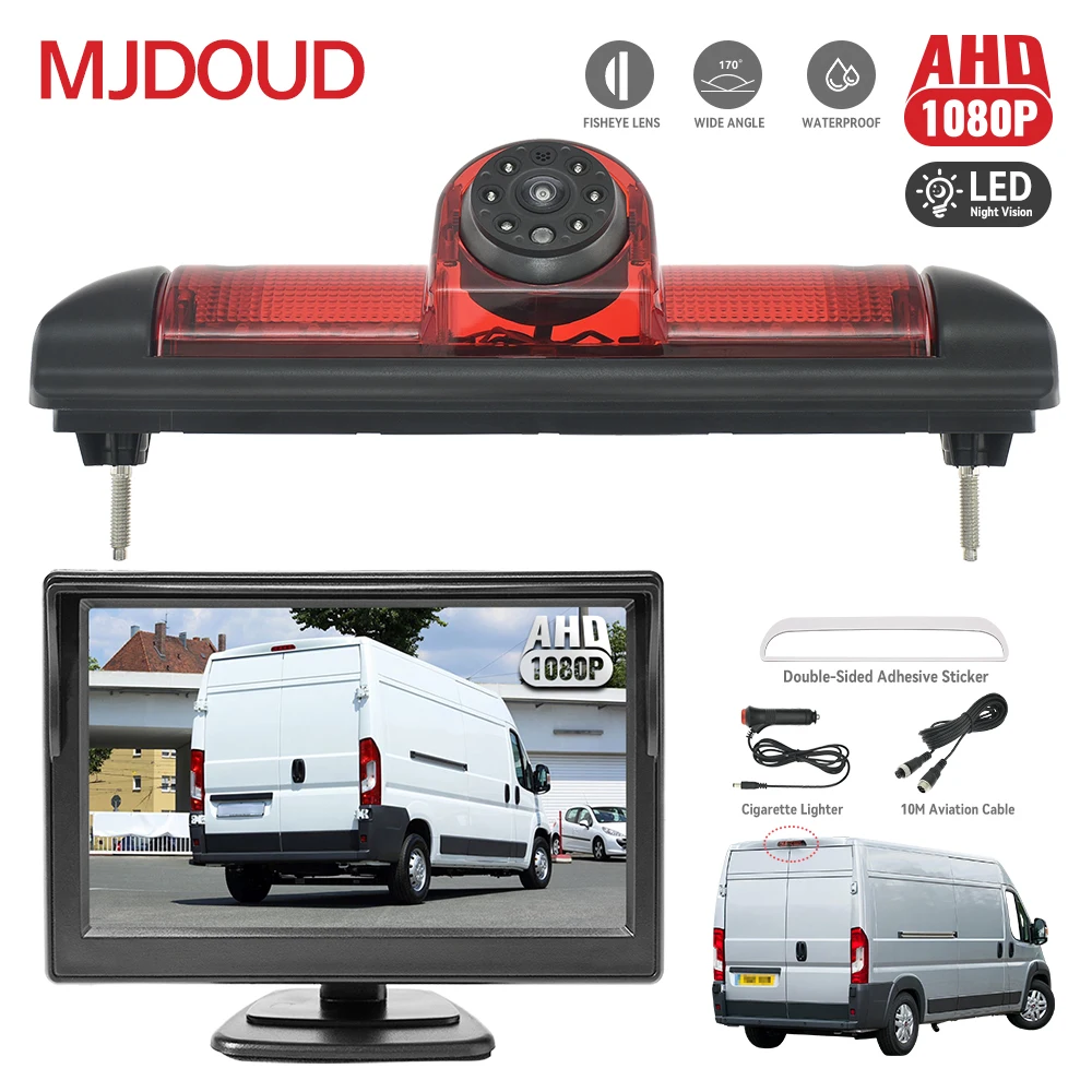MJDOUD 170 градусов FIAT Ducato камера заднего вида стоп-сигнал 5 "монитор AHD для FIAT Ducato CITROEN Jumper PEUGEOT Boxer 2006-2015
MJDOUD 170 градусов FIAT Ducato камера заднего вида стоп-сигнал 5 "монитор AHD для FIAT Ducato CITROEN Jumper PEUGEOT Boxer 2006-2015