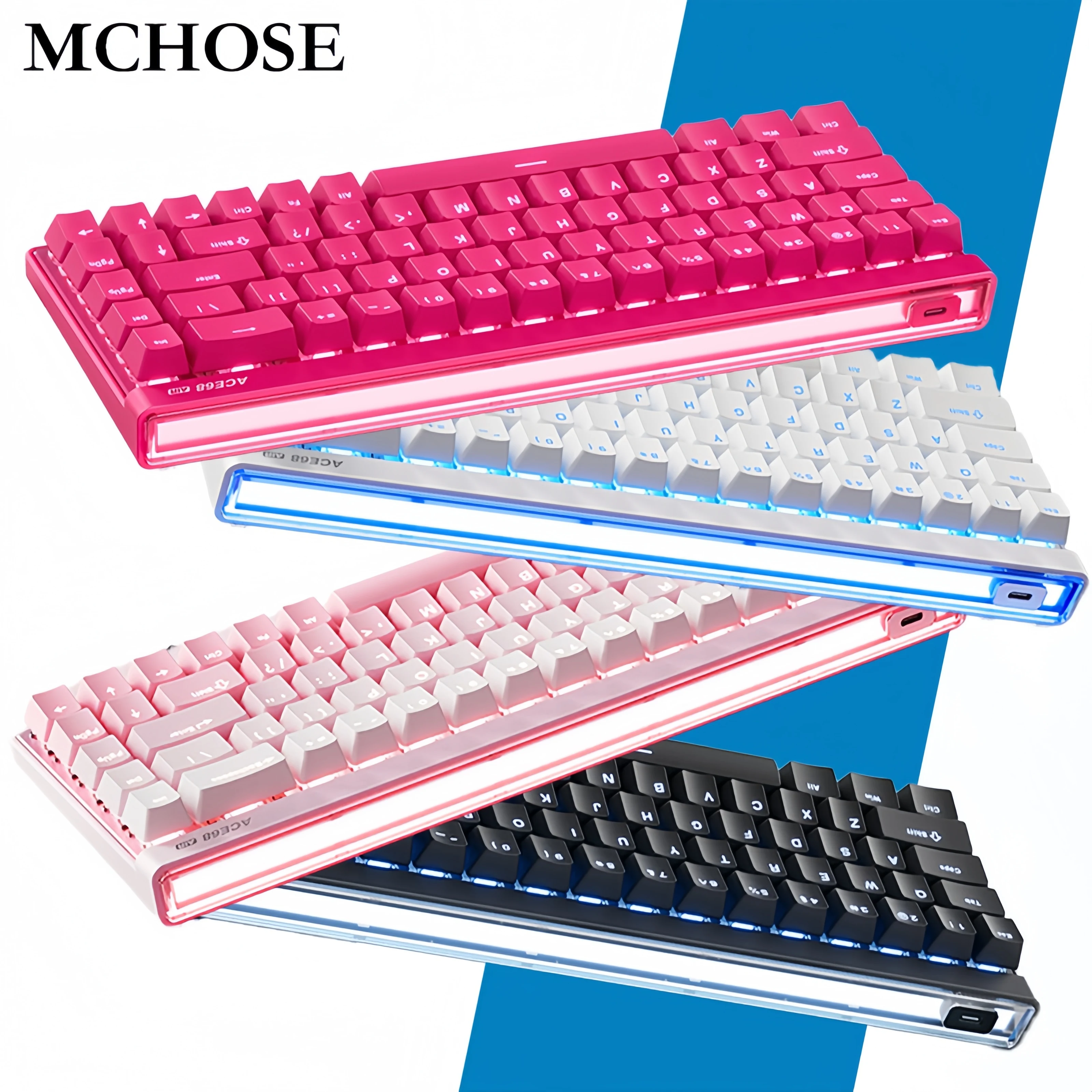 Игровая клавиатура MCHOSE Ace68Air | Задержка 0,08 мс, частота сканирования 256 К, световой короб RGB, магнитная ось, адаптивная калибровка для игровой ПК
Игровая клавиатура MCHOSE Ace68Air | Задержка 0,08 мс, частота сканирования 256 К, световой короб RGB, магнитная ось, адаптивная калибровка для игровой ПК