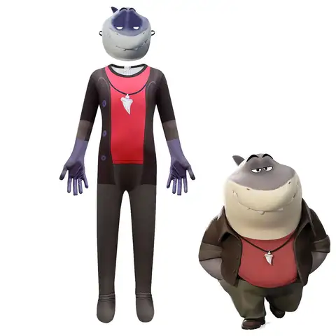 The Bad Guys Costume Halloween Costume For Children Role-playing Jumpsuit COS Costume Zentai