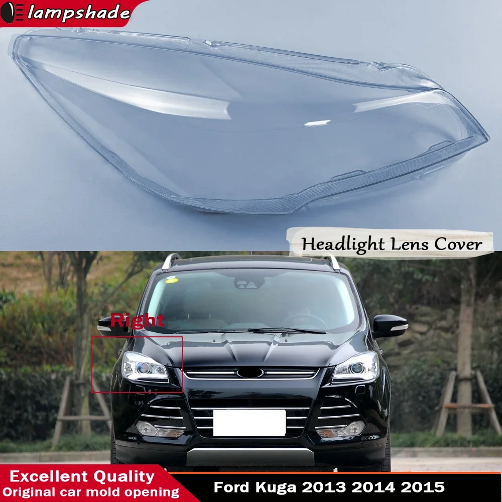 For Ford Kuga 2013 2014 2015 Front Headlamp Lens Cover Headlights Glass shade Lampshade Replace Original Transparent Lamp Shell
For Ford Kuga 2013 2014 2015 Front Headlamp Lens Cover Headlights Glass shade Lampshade Replace Original Transparent Lamp Shell