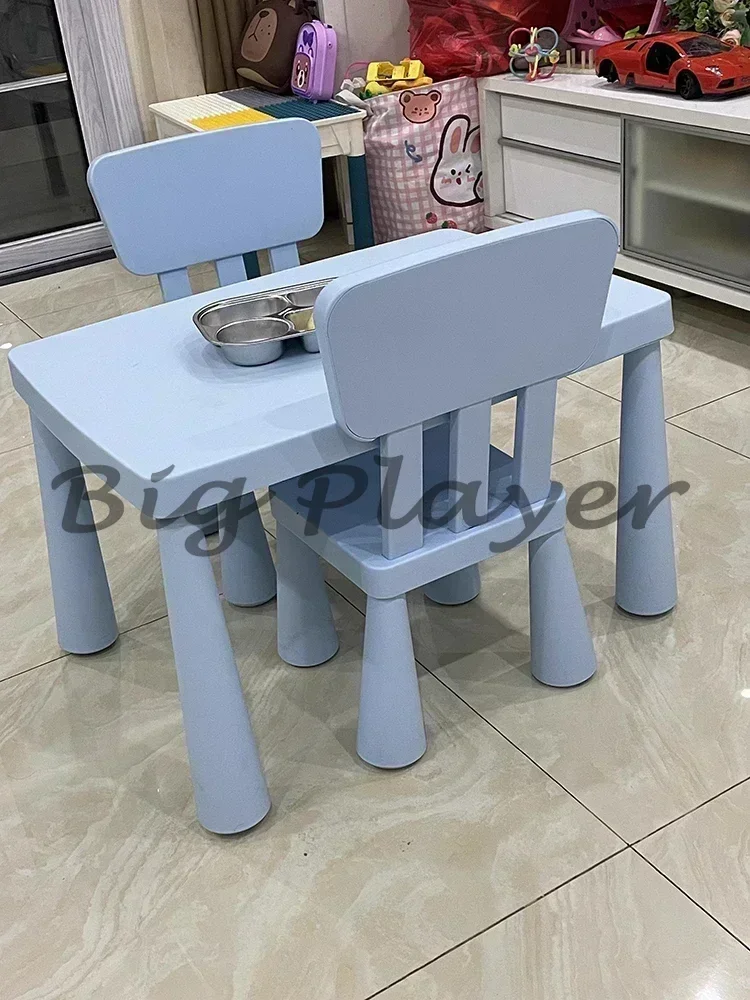 Liangyi Home Furnishing Kindergarten Children's Table and Chair Set Baby Learning Desk Children's Toy Table Plastic Square Table
Liangyi Home Furnishing Kindergarten Children's Table and Chair Set Baby Learning Desk Children's Toy Table Plastic Square Table