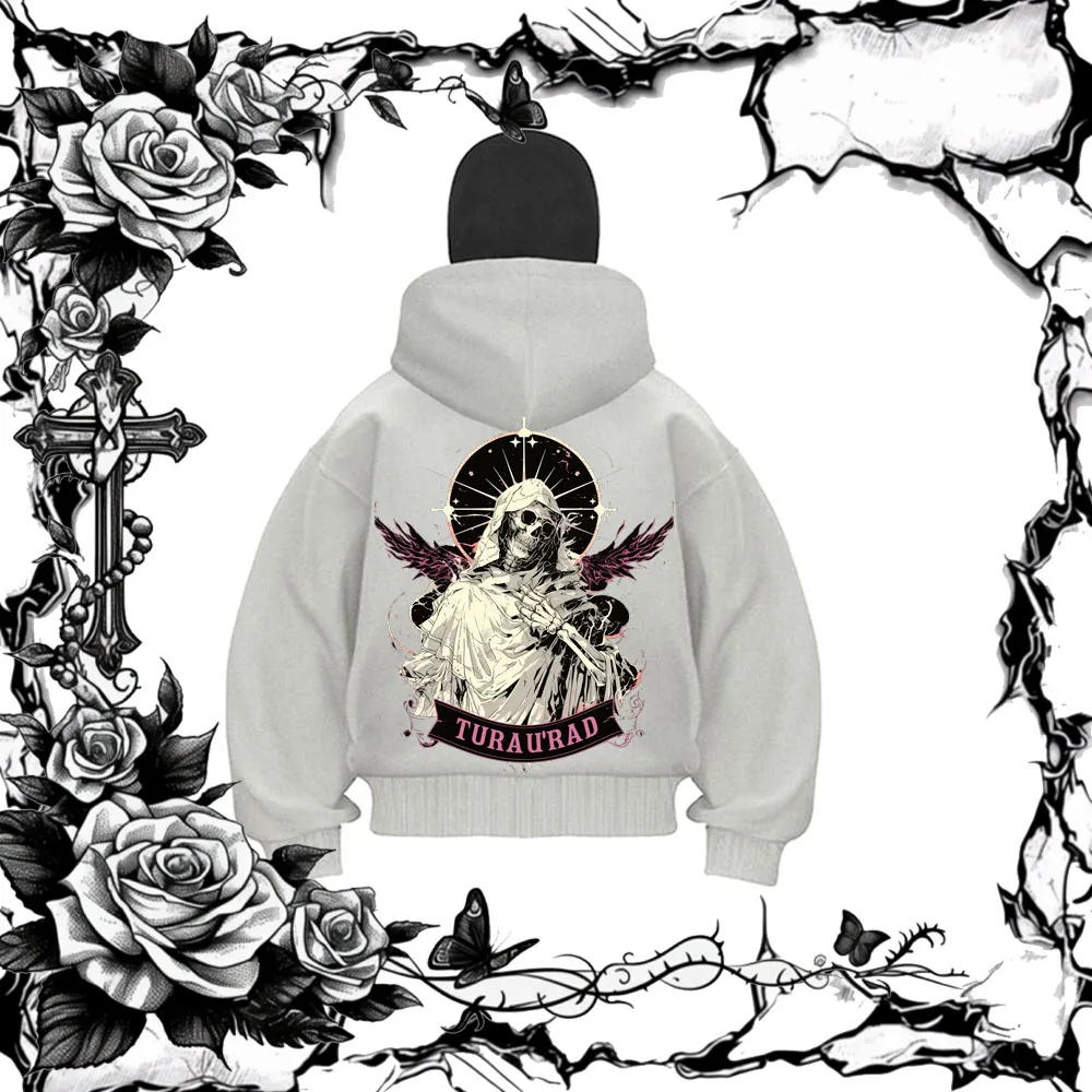 2025 New Double Hoodie Y2K European and American Printed Creative Pattern Harajuku Street Fashion Punk Hip Hop Gothic Top
2025 New Double Hoodie Y2K European and American Printed Creative Pattern Harajuku Street Fashion Punk Hip Hop Gothic Top