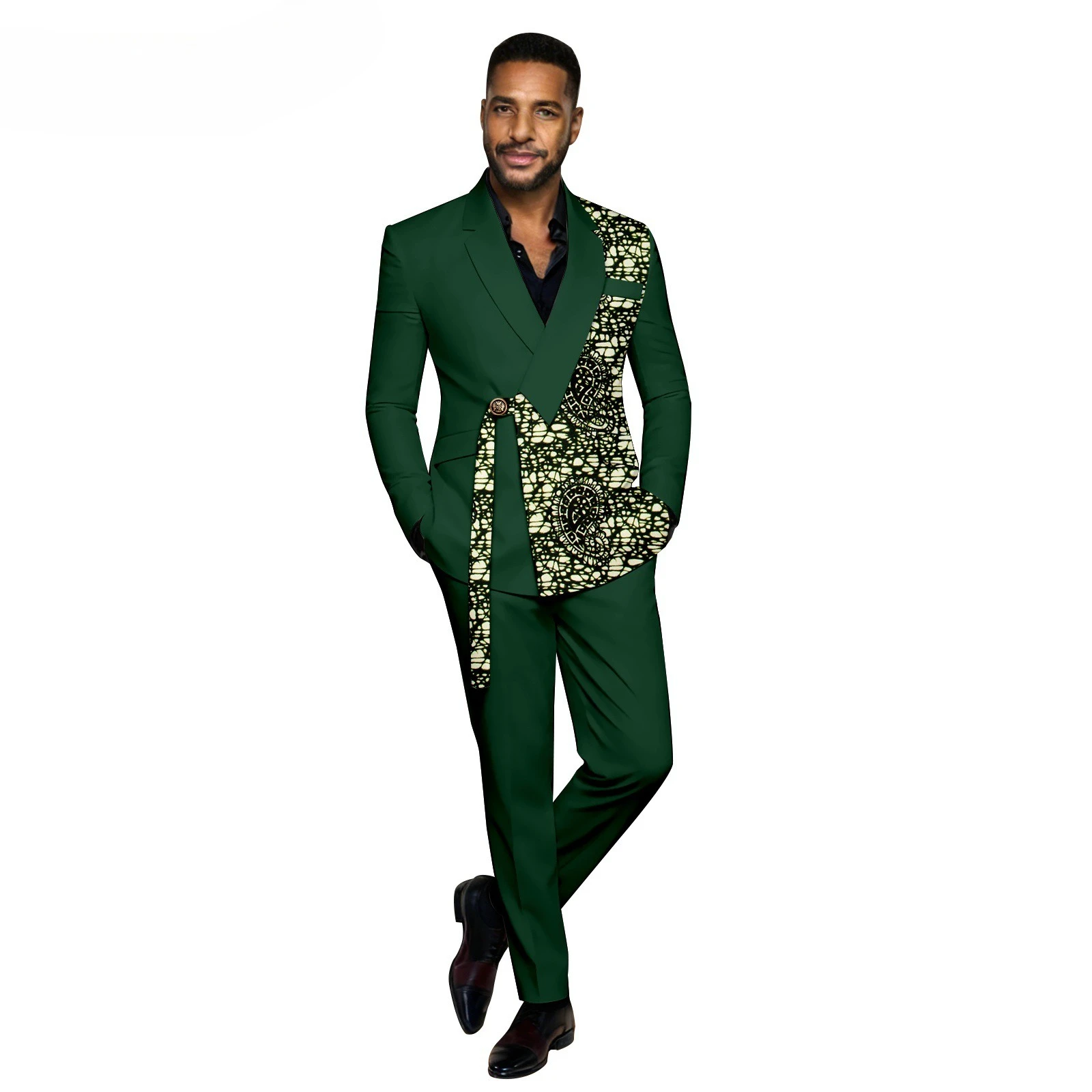 2026 New Europe and The United States Large Size Men's Suit Two-piece Stand Collar Business Party Groom Best Man Clothing
2026 New Europe and The United States Large Size Men's Suit Two-piece Stand Collar Business Party Groom Best Man Clothing