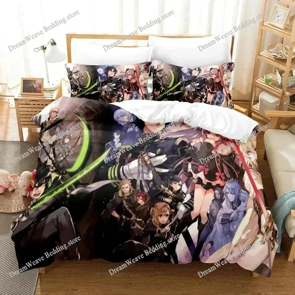 Anime Seraph of The End Mikaela Bedding Set Boys Girls Twin Queen Size Duvet Cover Pillowcase Bed Boys Adult Home Textileextile9
Anime Seraph of The End Mikaela Bedding Set Boys Girls Twin Queen Size Duvet Cover Pillowcase Bed Boys Adult Home Textileextile9