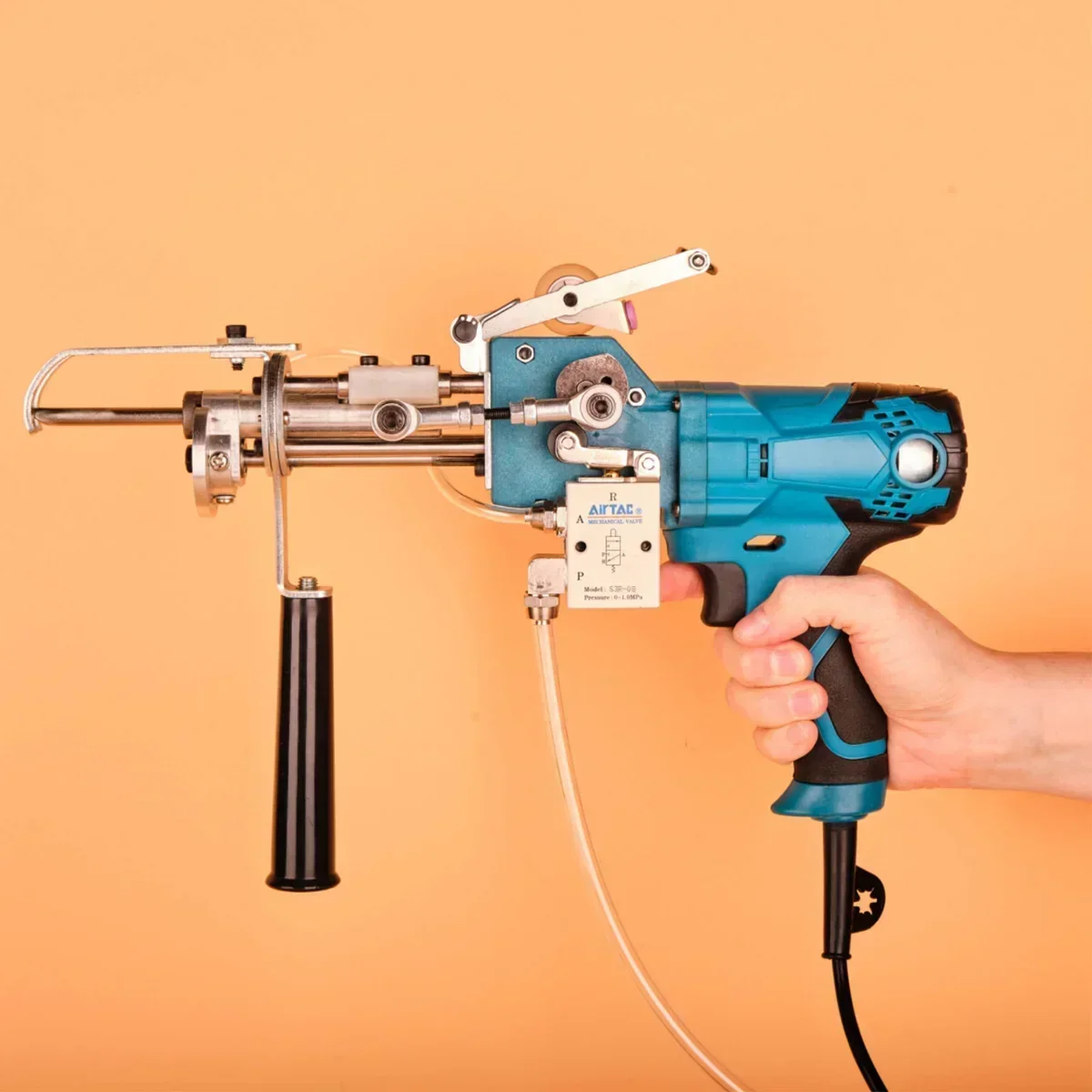Excellent Best Seller First Pneumatic Rug Tufting Gun Electric Rug Tufting Machine Cut Pile & Loop Pile Both Uses Pile Height 25
Excellent Best Seller First Pneumatic Rug Tufting Gun Electric Rug Tufting Machine Cut Pile & Loop Pile Both Uses Pile Height 25