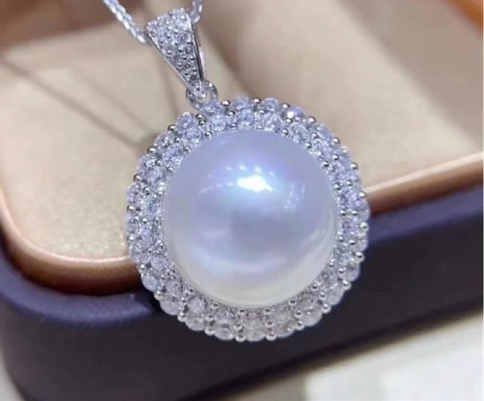Ожерелье с подвеской Fine Jewelryt AAAAA11-12 мм из натурального золота Южного Китайского моря + белого жемчуга 925S
Ожерелье с подвеской Fine Jewelryt AAAAA11-12 мм из натурального золота Южного Китайского моря + белого жемчуга 925S
