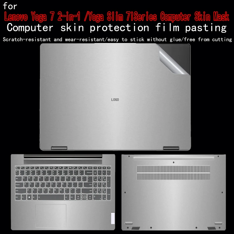 For Lenovo Yoga 7 2-in-1 16AKP10 laptop skin film Yoga Slim 7 14ILL10 body film Pro 7 14IAH10 pre cut vinyl sticker film
For Lenovo Yoga 7 2-in-1 16AKP10 laptop skin film Yoga Slim 7 14ILL10 body film Pro 7 14IAH10 pre cut vinyl sticker film