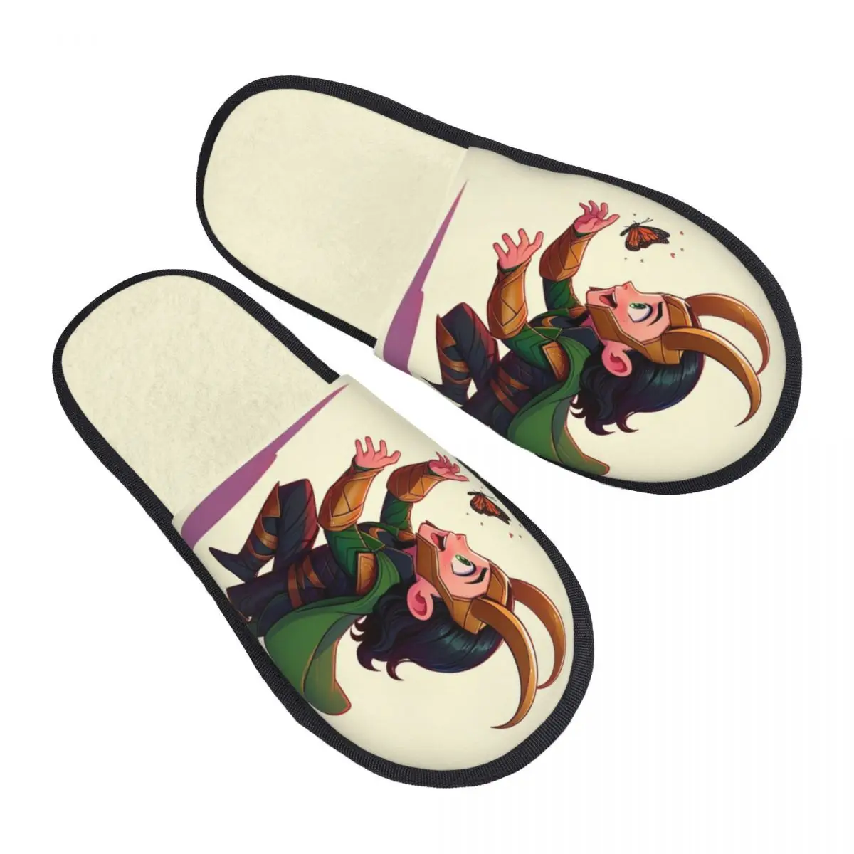 Домашние тапочки Loki из фильма на заказ, женские тапочки без шнуровки из мягкой пены с эффектом памяти, тапочки для спальни
Домашние тапочки Loki из фильма на заказ, женские тапочки без шнуровки из мягкой пены с эффектом памяти, тапочки для спальни