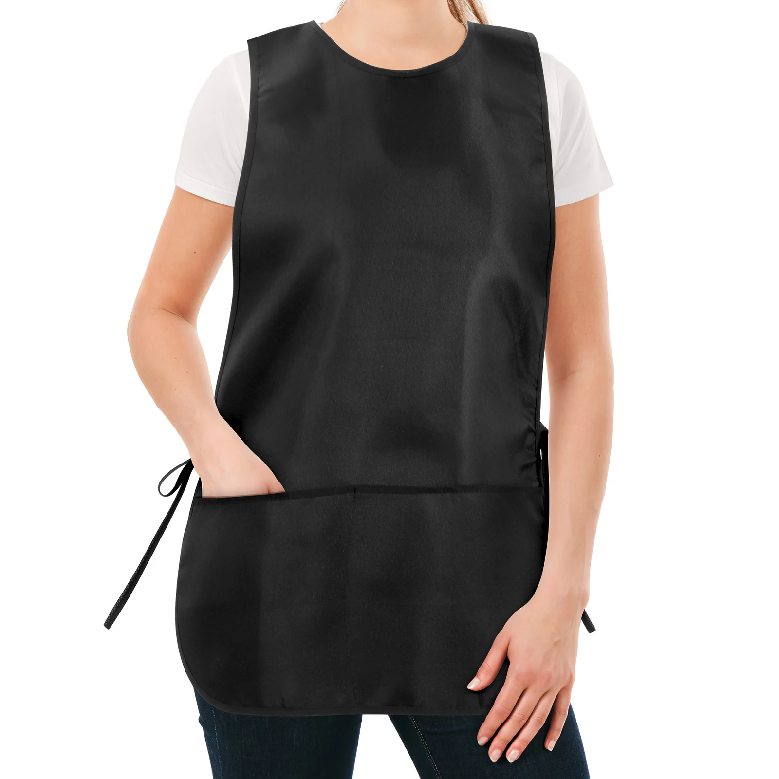 Waterproof Stain Resistant Apron Black Salon Hair Stylist Cleaning Work Clothes Barber Unisex Reusable Kitchen
Waterproof Stain Resistant Apron Black Salon Hair Stylist Cleaning Work Clothes Barber Unisex Reusable Kitchen