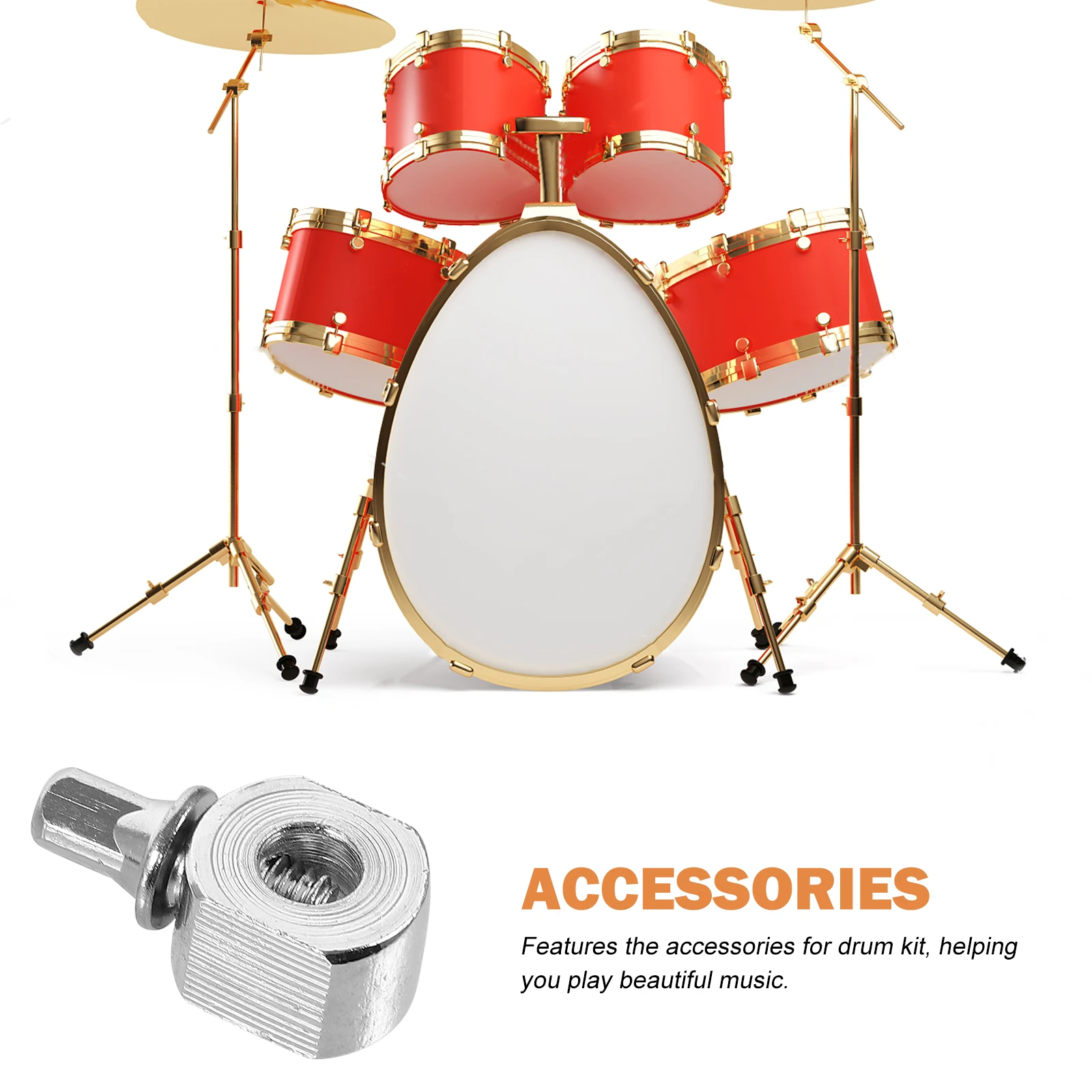 2pcs Drum Pedal Hammer Counterweight For Drum Parts Replacement Jazz Instrument Supplies Durable Accessories Reliable
2pcs Drum Pedal Hammer Counterweight For Drum Parts Replacement Jazz Instrument Supplies Durable Accessories Reliable