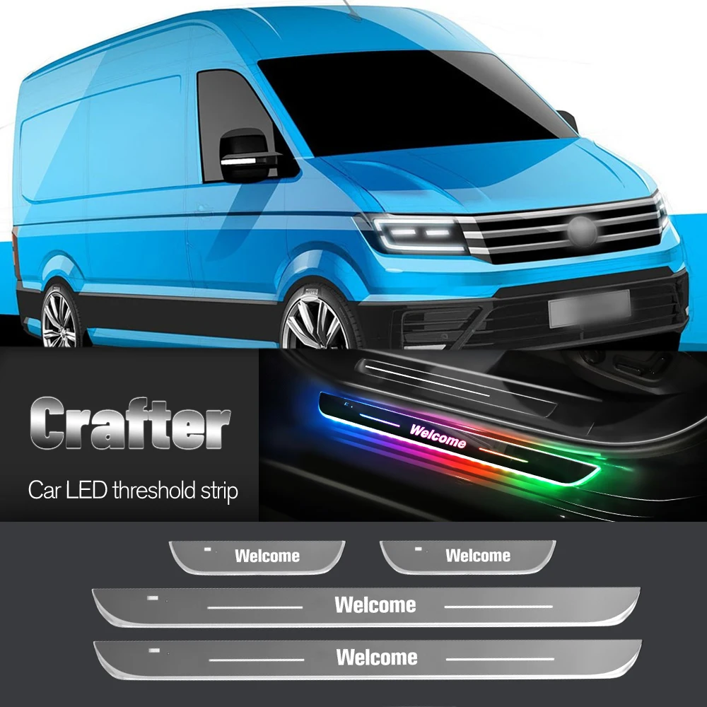 Car Door Sill Light For Volkswagen VW Crafter 2006-2023 2018 2020 Customized Logo LED Welcome Threshold Pedal Lamp Accessories
Car Door Sill Light For Volkswagen VW Crafter 2006-2023 2018 2020 Customized Logo LED Welcome Threshold Pedal Lamp Accessories
