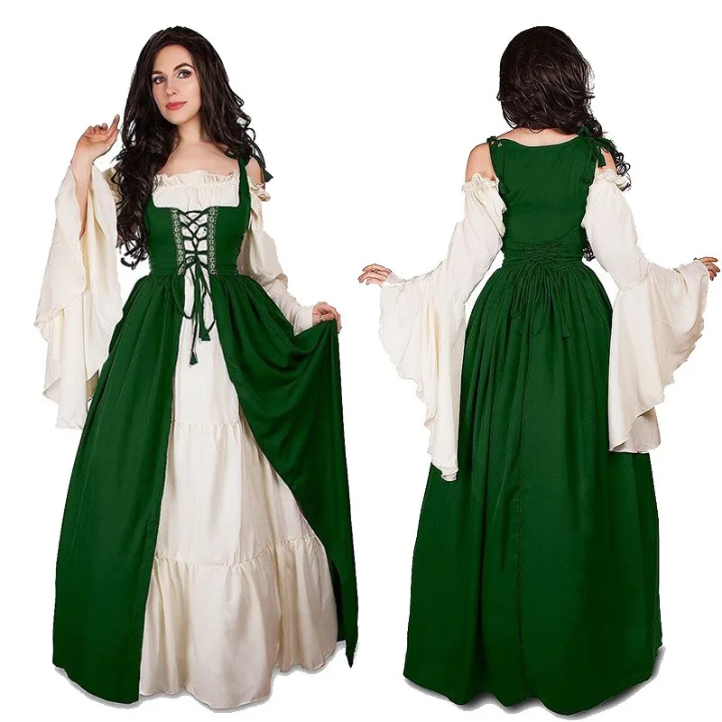 Women Retro Medieval Court Princess Costume for Theater Stage Party Cosplay
Women Retro Medieval Court Princess Costume for Theater Stage Party Cosplay