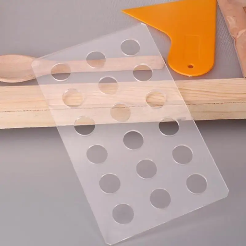 R9JC 18 Holes Tablets Mold Acrylic Round Flower Heart Square Molds Handmade DIY Making Crafts Decoration
R9JC 18 Holes Tablets Mold Acrylic Round Flower Heart Square Molds Handmade DIY Making Crafts Decoration