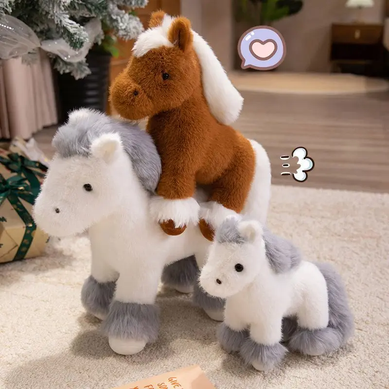 Cute Simulation Horse Plush Toy Squishy Fluffy Stuffed Animal for Kids Personality Companion Pillow Birthday Gift Healing Touch
Cute Simulation Horse Plush Toy Squishy Fluffy Stuffed Animal for Kids Personality Companion Pillow Birthday Gift Healing Touch