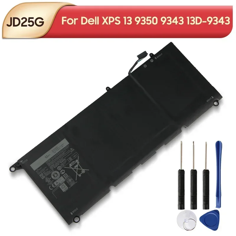JD25G JHXPY 90V7W 0N7T6 5K9CP Сменный аккумулятор для ноутбука Dell XPS 13 9350 9343 13D-9343 52 Втч аккумуляторы
JD25G JHXPY 90V7W 0N7T6 5K9CP Сменный аккумулятор для ноутбука Dell XPS 13 9350 9343 13D-9343 52 Втч аккумуляторы