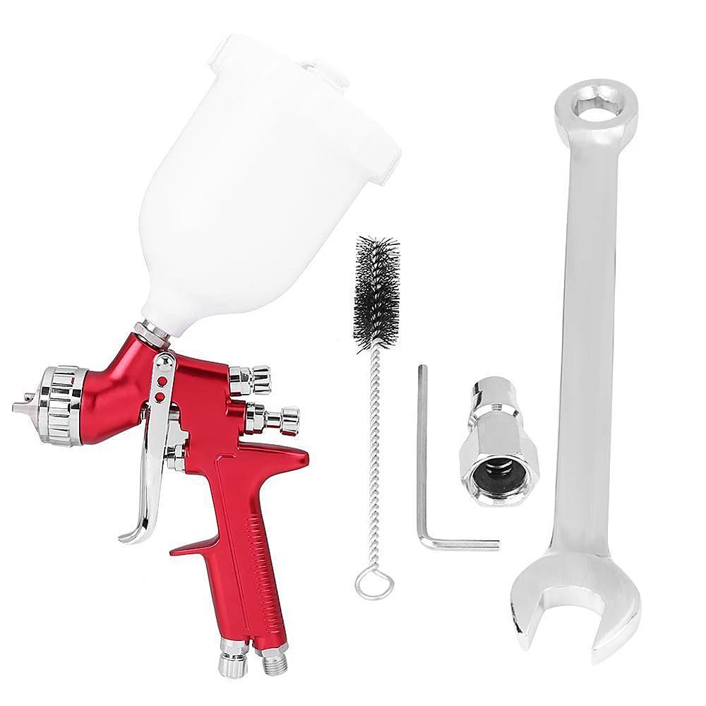 Spray Gun gfg HVLP Car Paint Gun 1.3mm Gravity Motor Gravity Phythic Tool Home Metal Auto Spray Tool Set
Spray Gun gfg HVLP Car Paint Gun 1.3mm Gravity Motor Gravity Phythic Tool Home Metal Auto Spray Tool Set