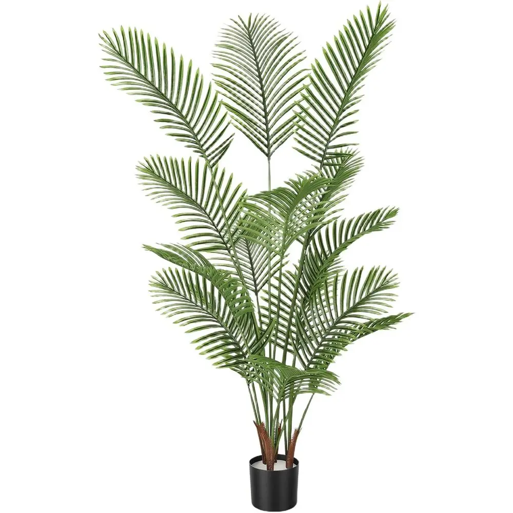 6ft Tall Artificial Palm Tree with Planter for Indoor & Outdoor Use, Ideal for Home, Bathroom, Porch, and Patio Decor
6ft Tall Artificial Palm Tree with Planter for Indoor & Outdoor Use, Ideal for Home, Bathroom, Porch, and Patio Decor