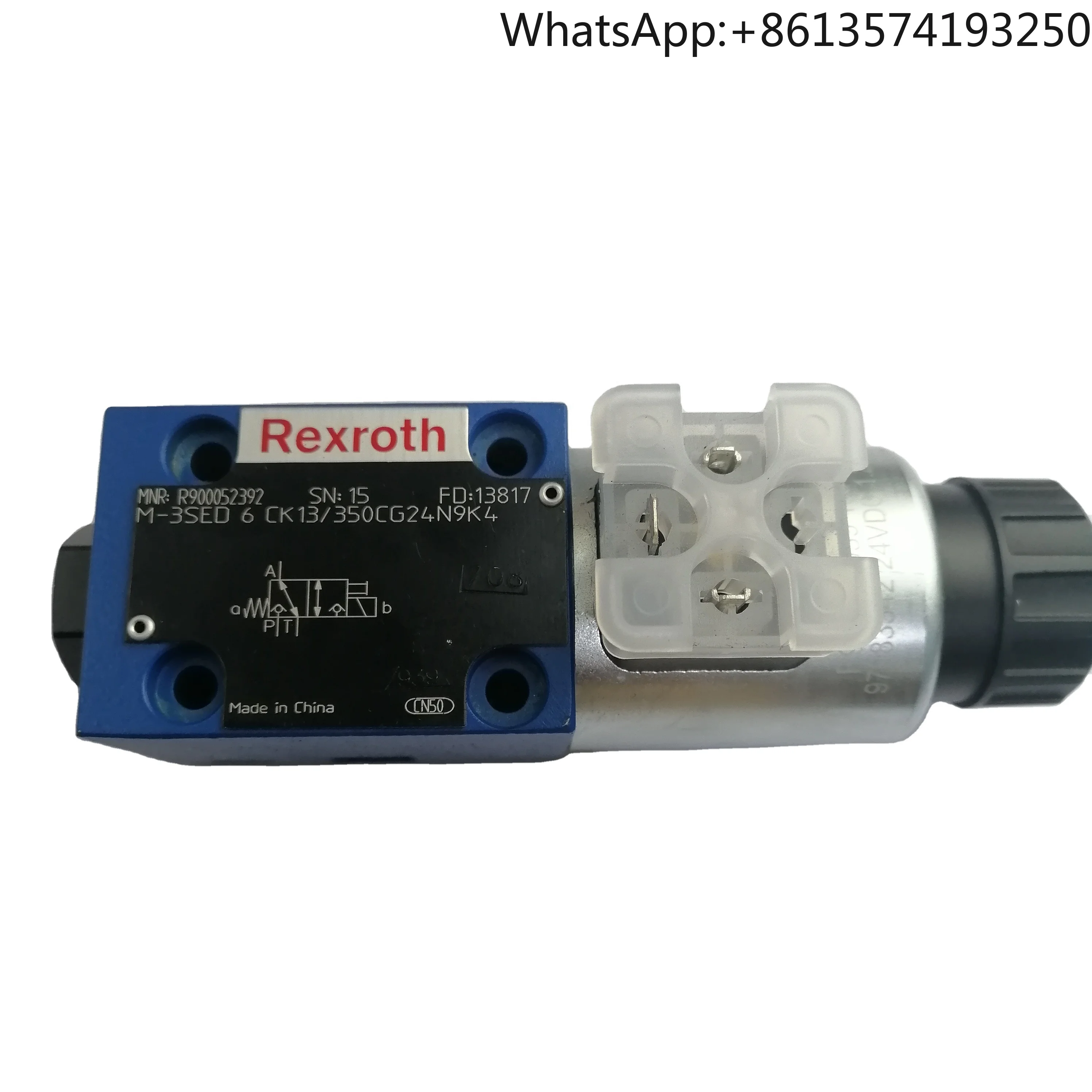 China Suppliers Solenoid Operated Directional Control Valve M-3SED6CK1X 350CG24N9K4
China Suppliers Solenoid Operated Directional Control Valve M-3SED6CK1X 350CG24N9K4