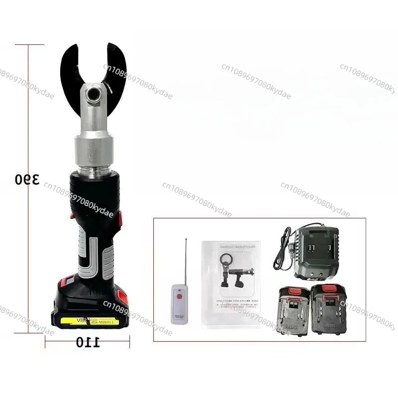 40C 18V 3.0Ah Rechargeable Hydraulic Cable Cutter Electric Terminal Crimping Clamp Portable Power Tool
40C 18V 3.0Ah Rechargeable Hydraulic Cable Cutter Electric Terminal Crimping Clamp Portable Power Tool