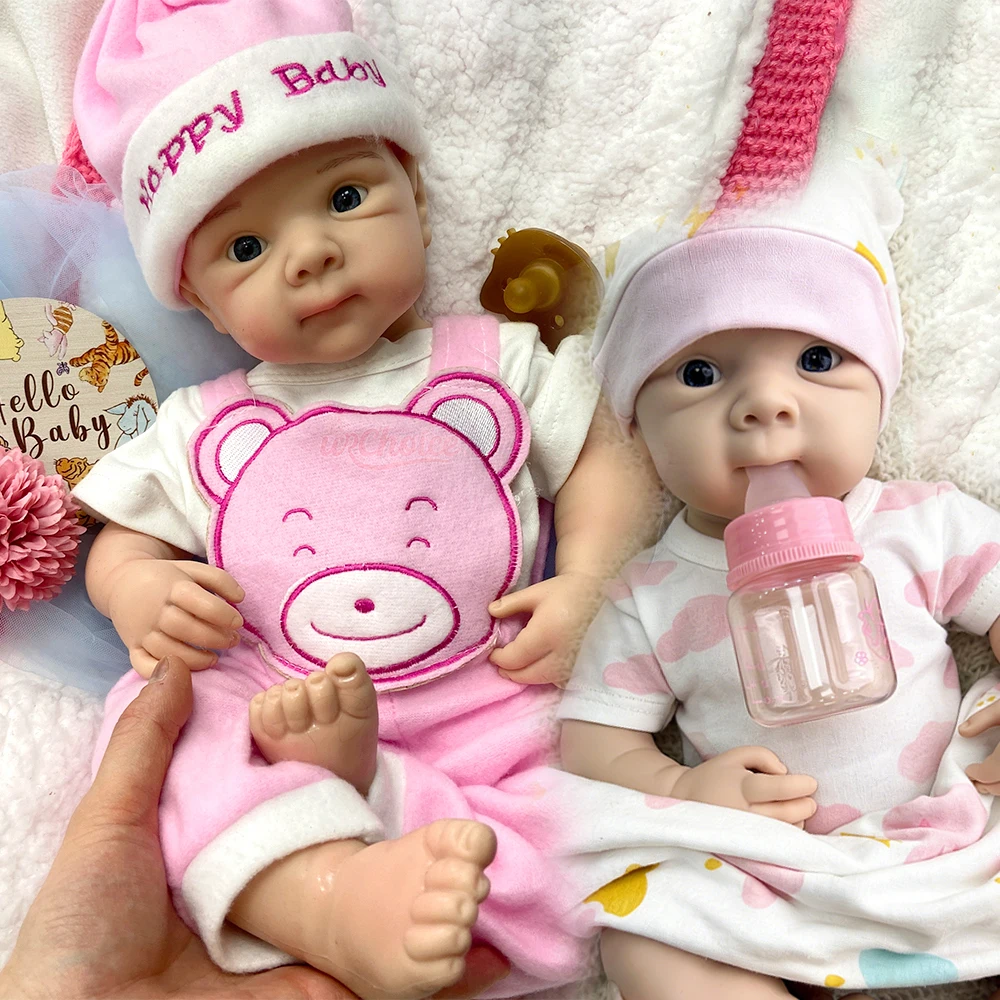 Can Open Mouth Girl 50cm Whole Soft Silicone Reborn Baby Realistic Skin Veins Rebirth Doll for Alzheimer’s Patients
Can Open Mouth Girl 50cm Whole Soft Silicone Reborn Baby Realistic Skin Veins Rebirth Doll for Alzheimer’s Patients