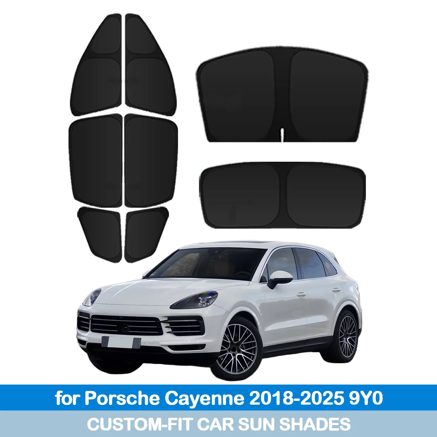 For Porsche Cayenne 2018-2025 9Y0 Windshield Sun Shade Side Window Shades Cover Sun Visor Shield Privacy Protection Accessories
For Porsche Cayenne 2018-2025 9Y0 Windshield Sun Shade Side Window Shades Cover Sun Visor Shield Privacy Protection Accessories