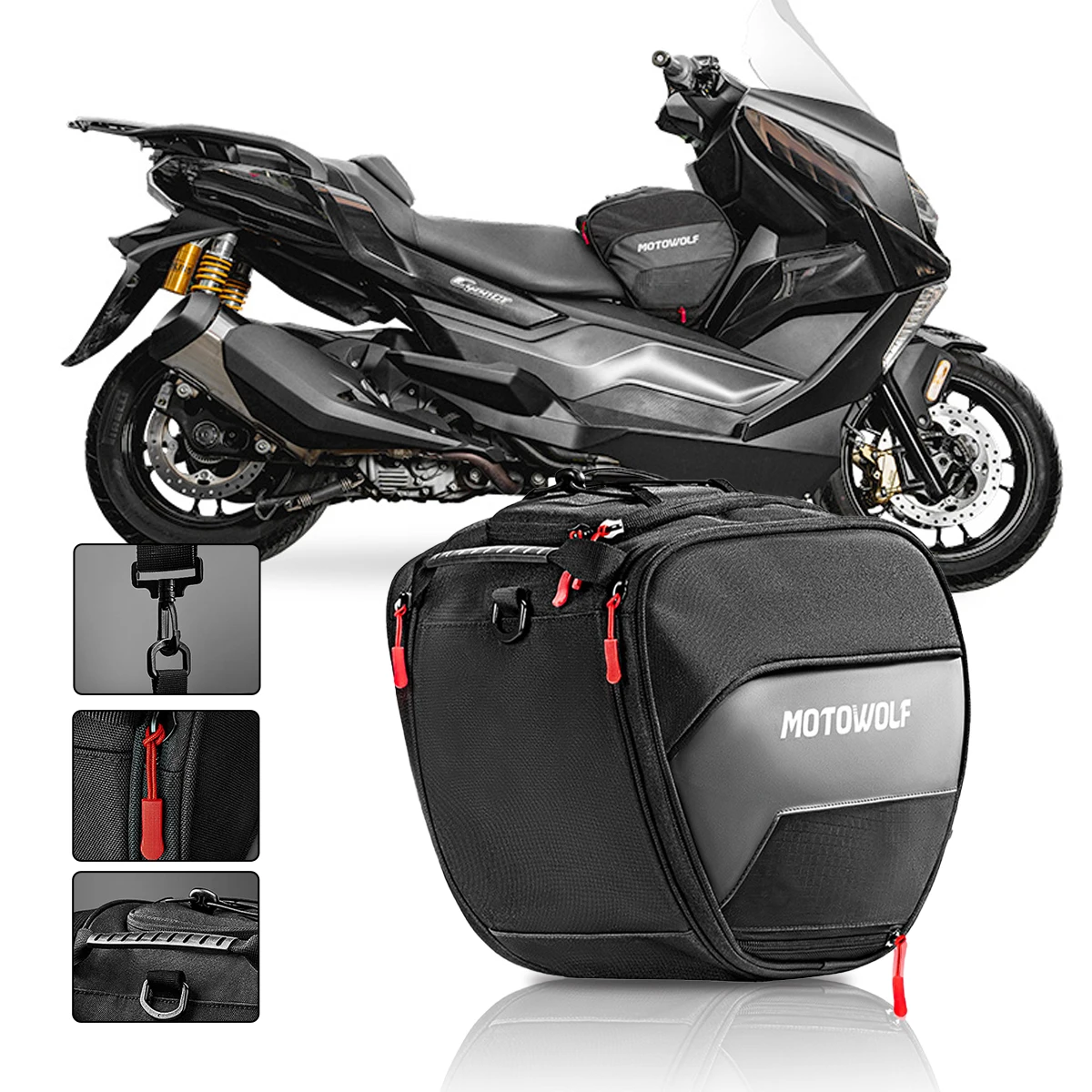 For Honda PCX 160 150 XADV750 For BMW C400GT For YAMAHA tmax530 NMAX155 Motorcycle Scooter Pedal Bag Toolbag Luggage Saddlebag
For Honda PCX 160 150 XADV750 For BMW C400GT For YAMAHA tmax530 NMAX155 Motorcycle Scooter Pedal Bag Toolbag Luggage Saddlebag