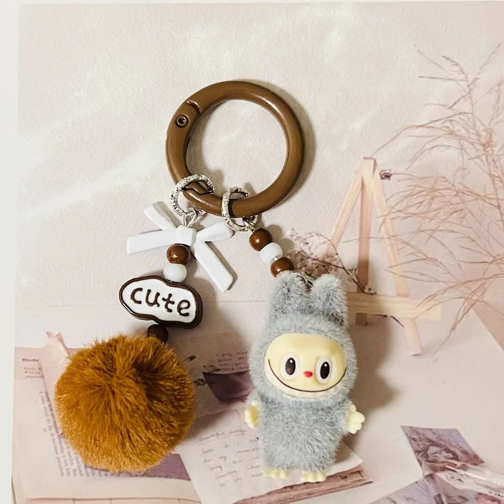 New Kawaii Labubu Chain Pendant Beaded Bracelet Accessories Decorative Keychain Cute Fashion Shiny Gifts Mobile Backpack Gift
New Kawaii Labubu Chain Pendant Beaded Bracelet Accessories Decorative Keychain Cute Fashion Shiny Gifts Mobile Backpack Gift