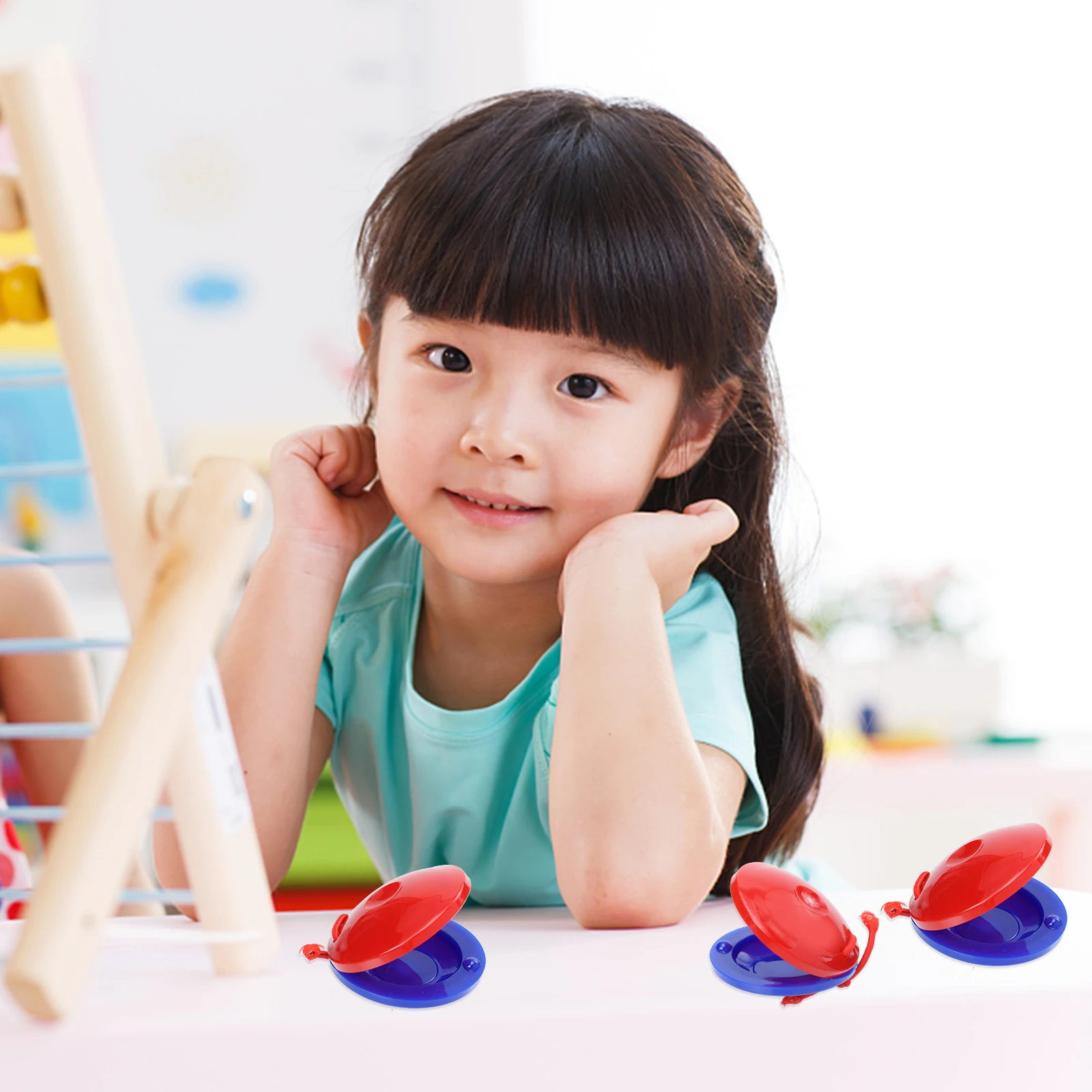 Round Dance Board Castanet Kids Musical Instrument Lightweight Percussion for Children Educational Plaything Rhythm Development
Round Dance Board Castanet Kids Musical Instrument Lightweight Percussion for Children Educational Plaything Rhythm Development