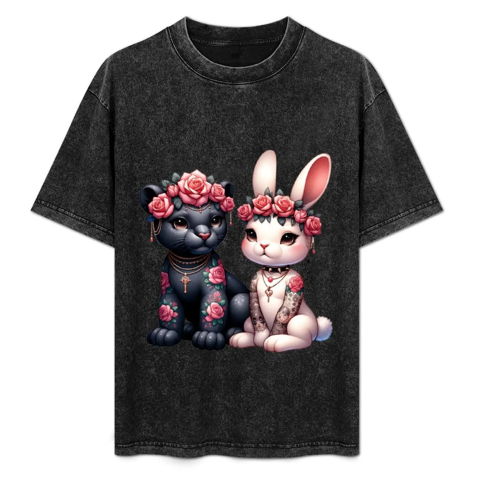 Bunny and panther T-Shirt Fitness Quick Dry Short Sleeve Top
Bunny and panther T-Shirt Fitness Quick Dry Short Sleeve Top