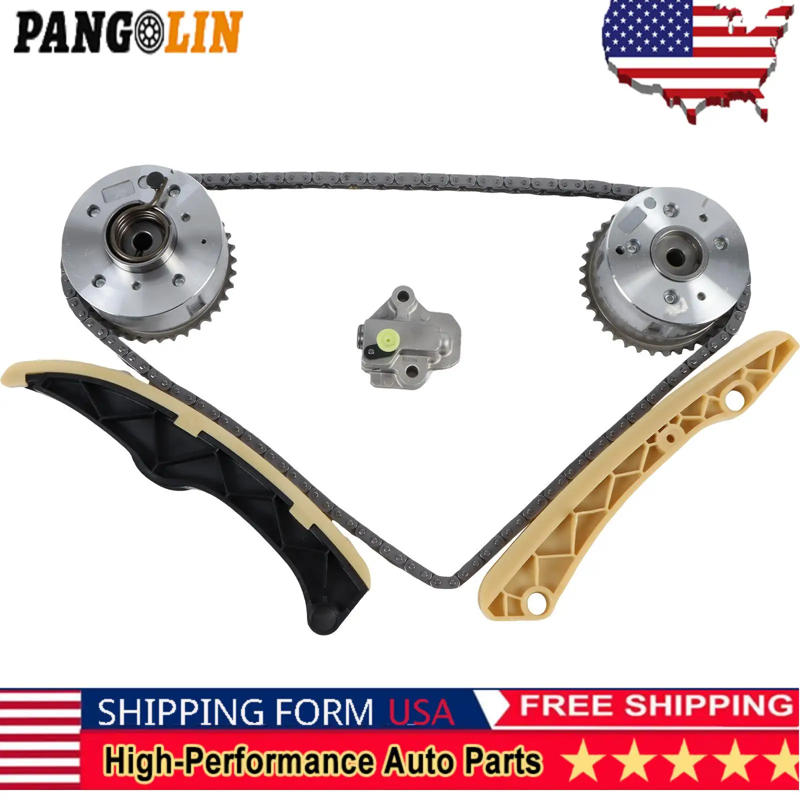 PANGOLIN G4FD Engine 1set Timing Chain Kit For Hyundai Kia 1.6 243212B620 243702B610 243502B600 For Toyota Car Accessories Parts
PANGOLIN G4FD Engine 1set Timing Chain Kit For Hyundai Kia 1.6 243212B620 243702B610 243502B600 For Toyota Car Accessories Parts